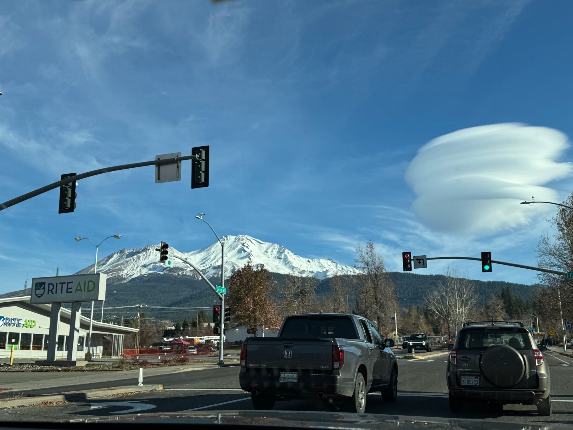 Mt Shasta has always had an otherworldly presence, looming amongst the clouds.